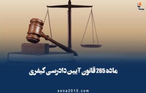 ماده ۲۶۵ قانون آیین دادرسی کیفری